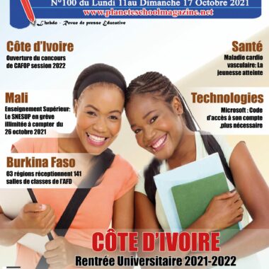 REVUE DE PRESSE N°100 DU 11 au 17-10-21