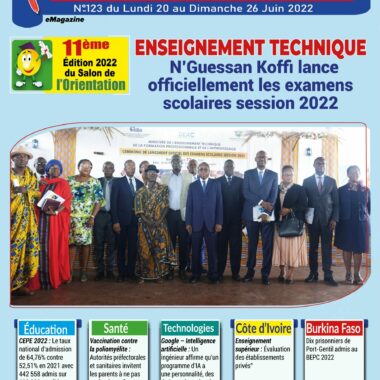 L’hebdo eMag de Planète School Magazine et TV de la semaine du lundi 20 au dimanche 26 Juin 2022