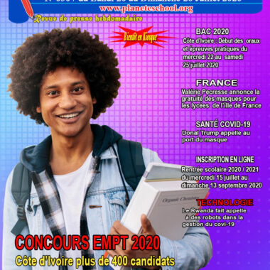 REVUE DE PRESSE N°50 DU 20 au 26-07-20